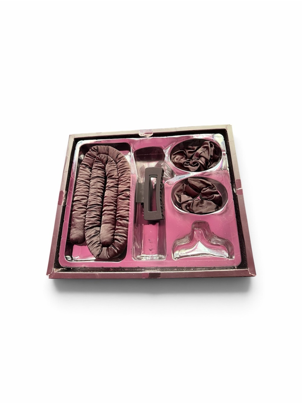 Luxury Heatless Curl Set - Hair Curling Kit with Scrunchies & Clip